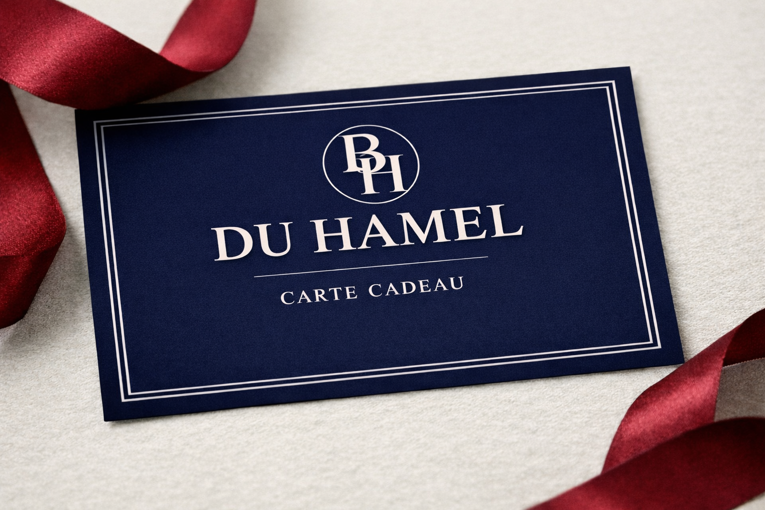 Suit gift card