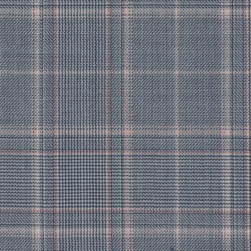 Light Blue Rose Pink Split Matt Glen Check