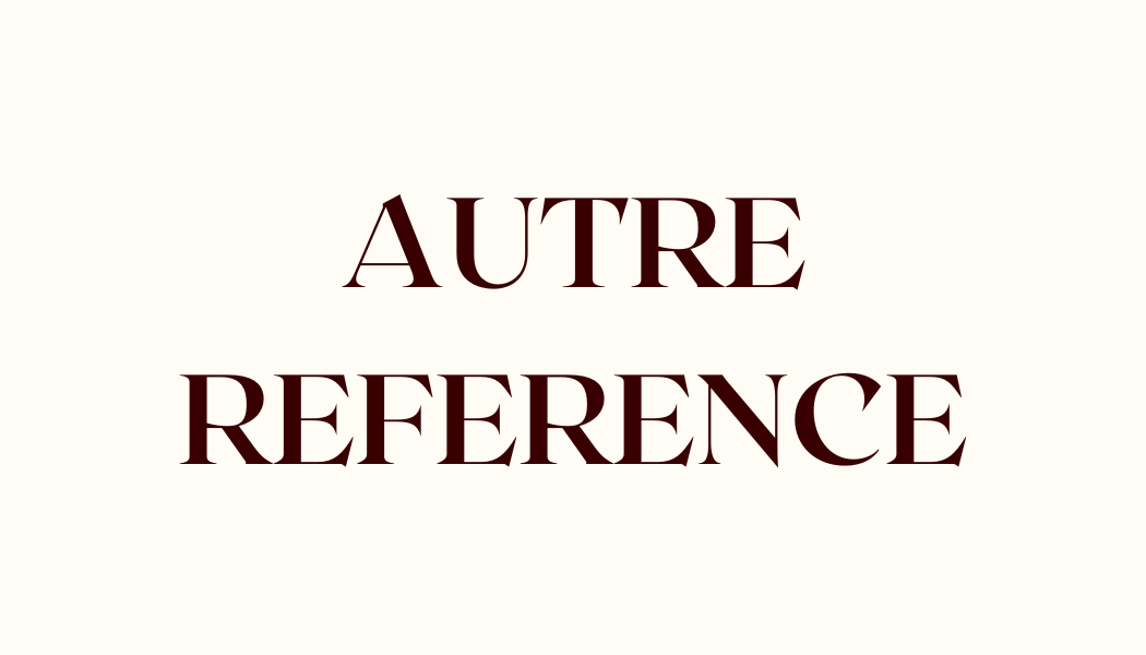 Autre référence