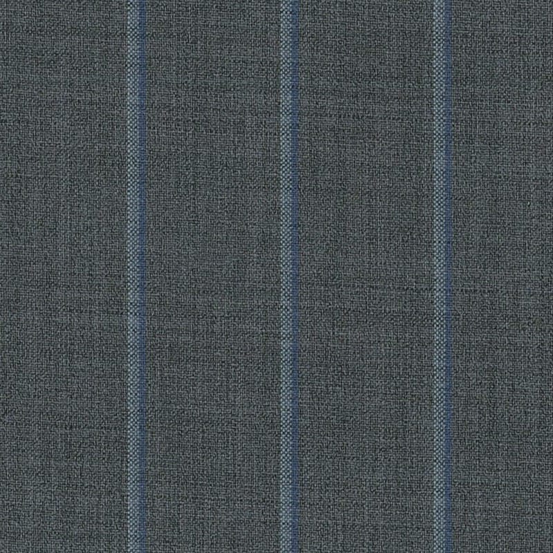 Light Grey Ice Blue Unbalanced Stripe