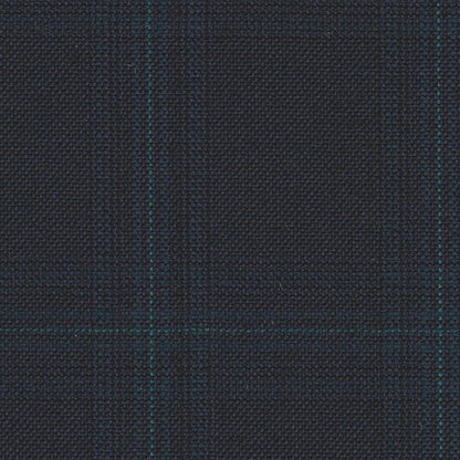 Navy Jade Green Split Matt Check