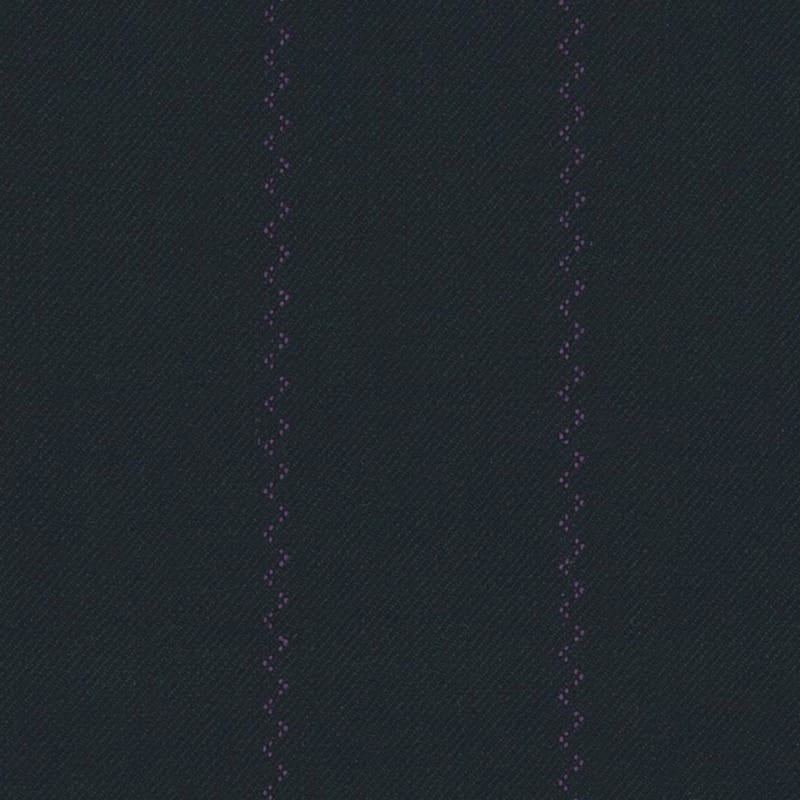 Navy Purple Wavy Fancy Stripe