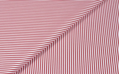Red Wine Narrow Stripes
