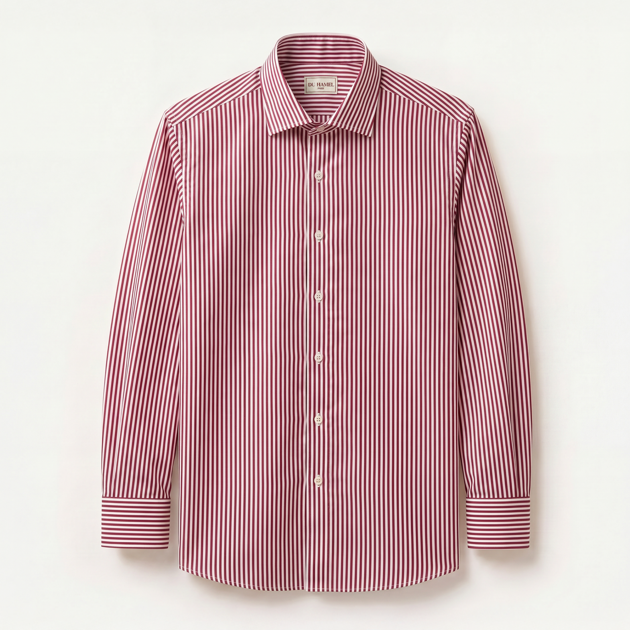 Red Wine Narrow Stripes