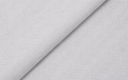 White Large Herringbone