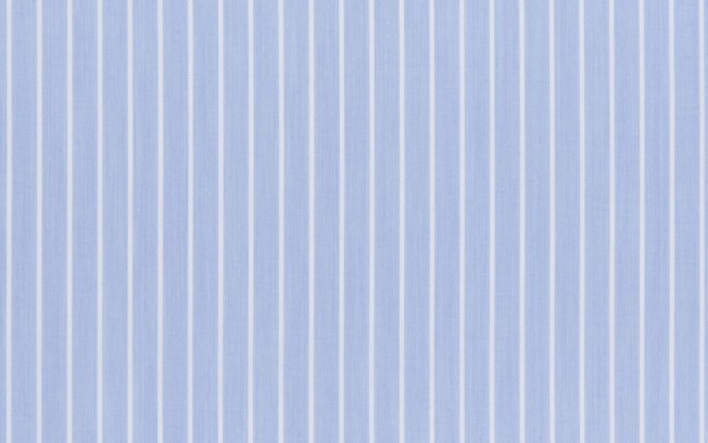 Sky Blue Stripe Popeline