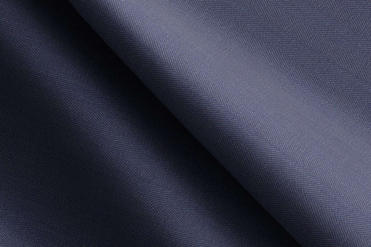 Light-blue herringbone